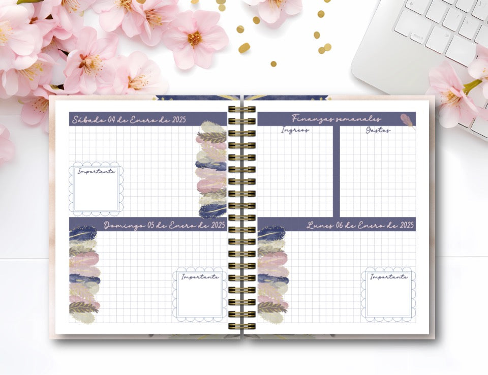 Agenda Feathers X.