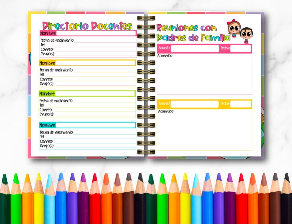 Doc. Agenda Directiva - Starcitos