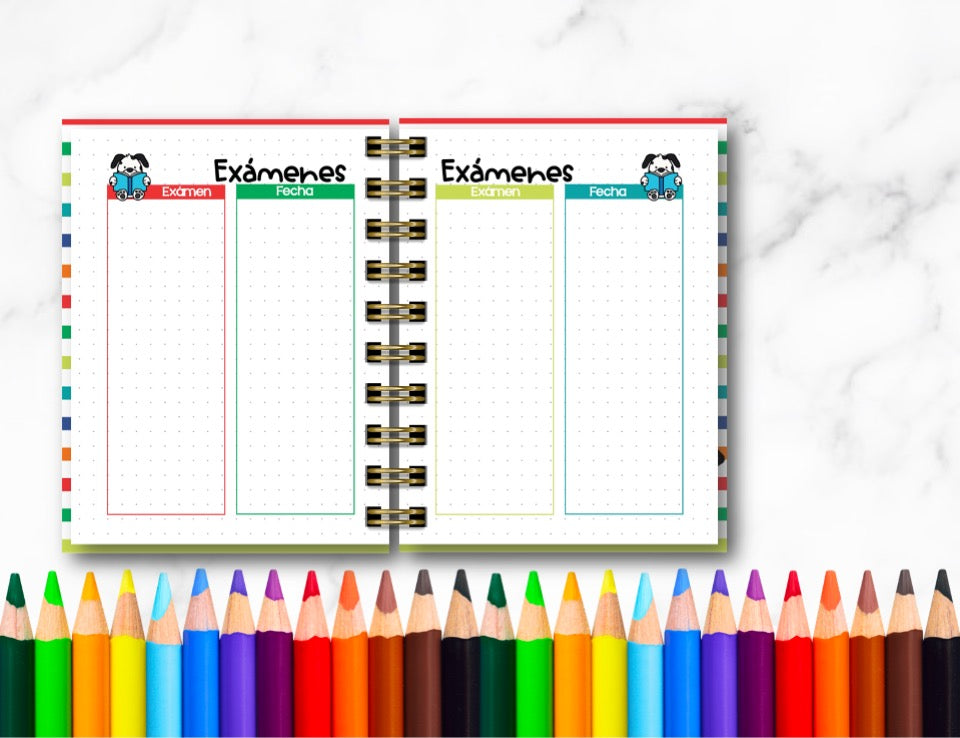 Doc. Mini Agenda Docente - School Puppy