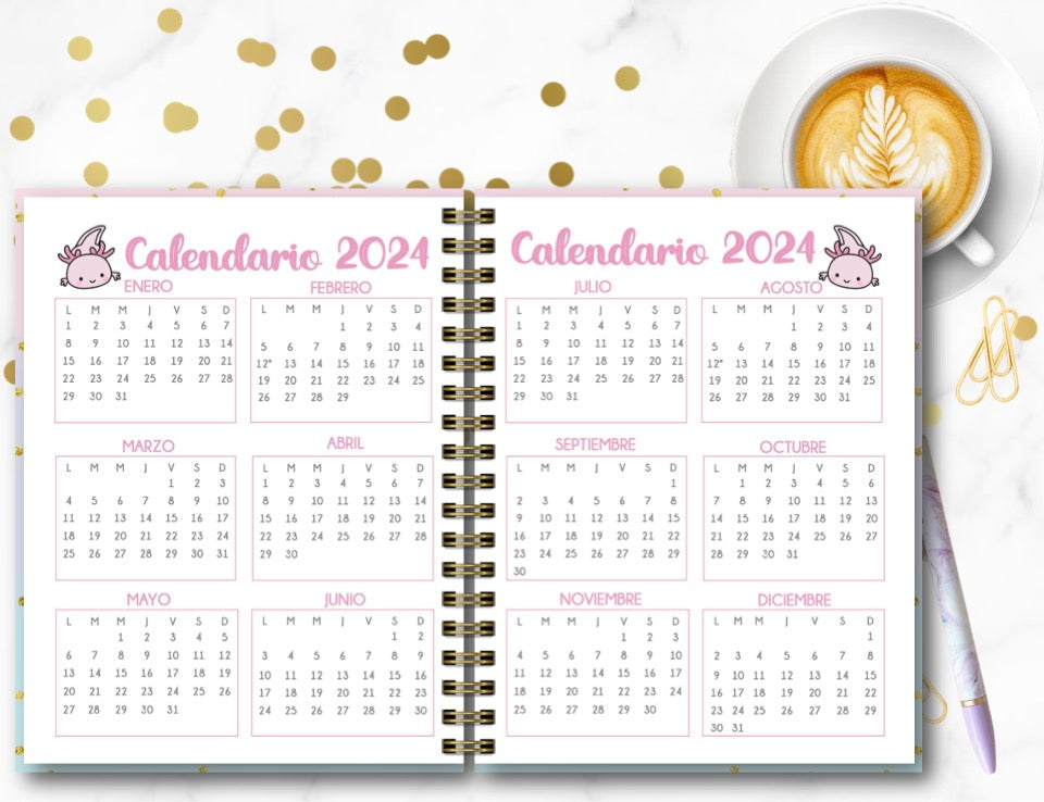 Agenda Ajolote 1 S.