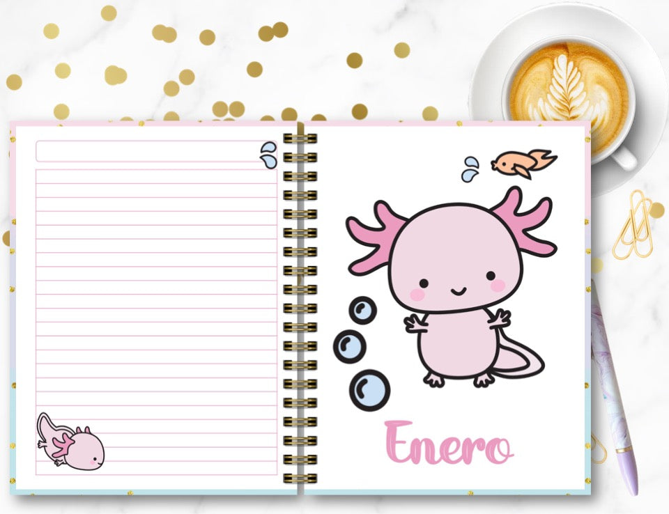 Agenda Ajolote 1 S.