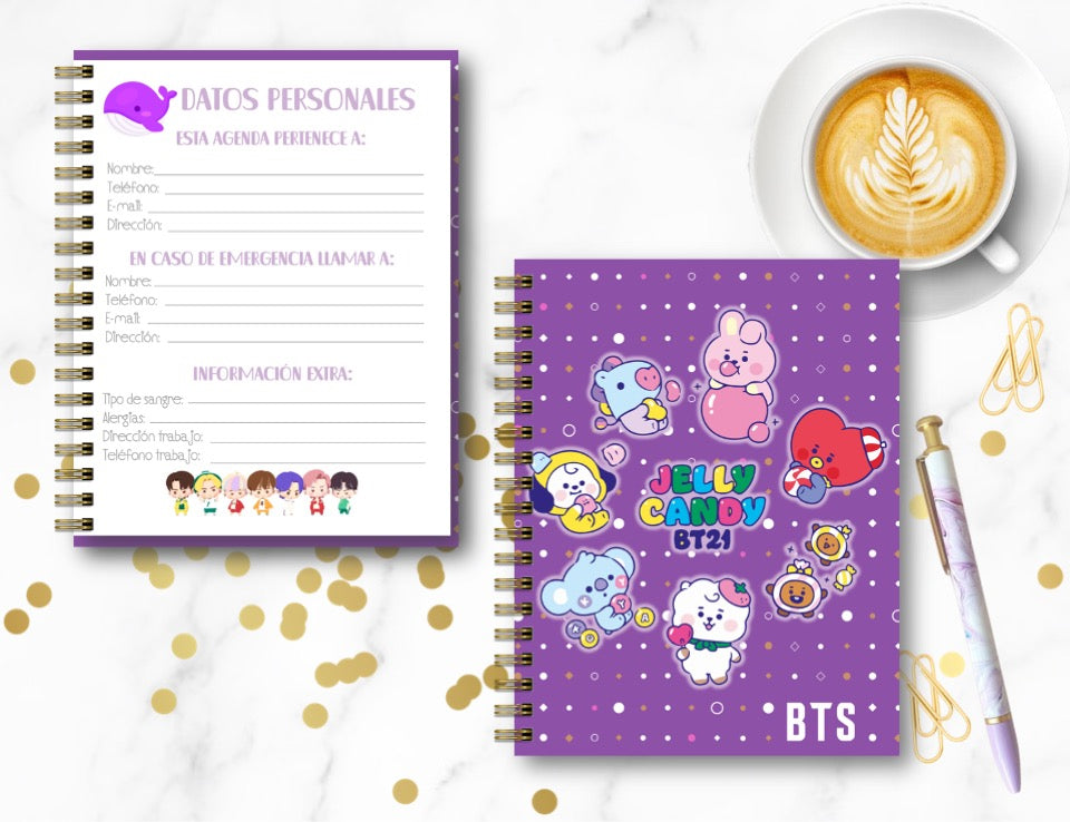 Agenda BT21 S.