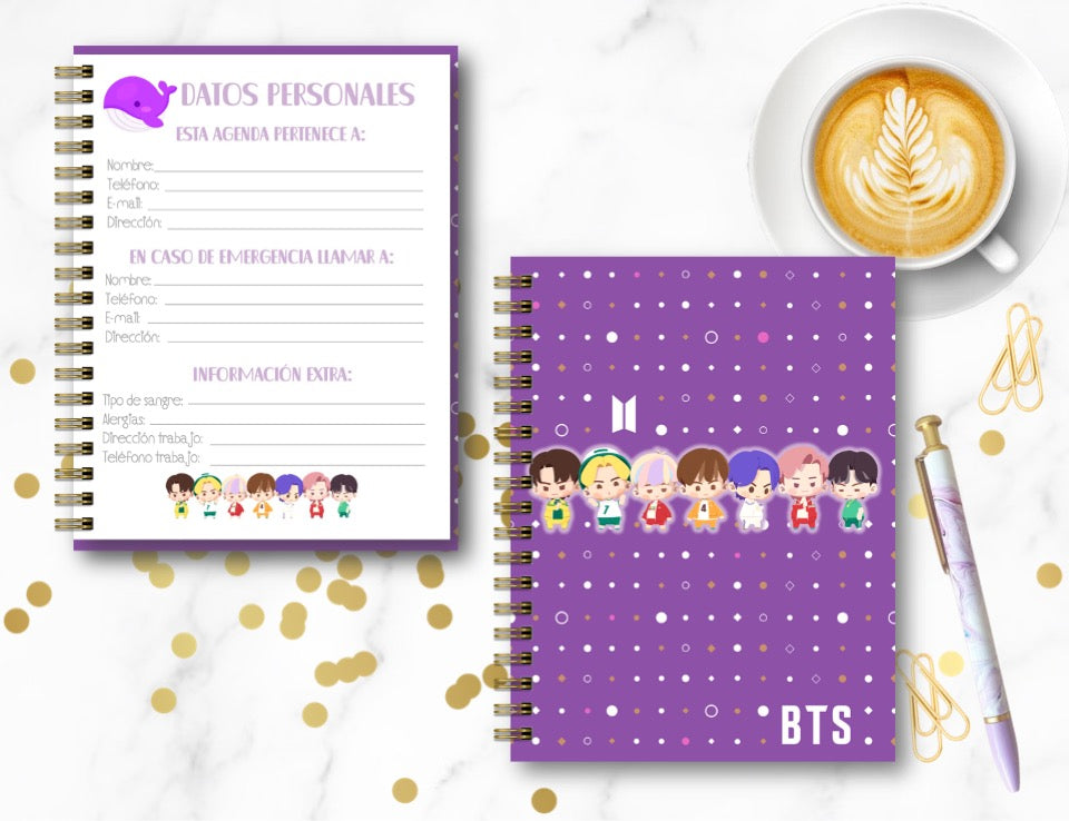 Agenda BT21 S.