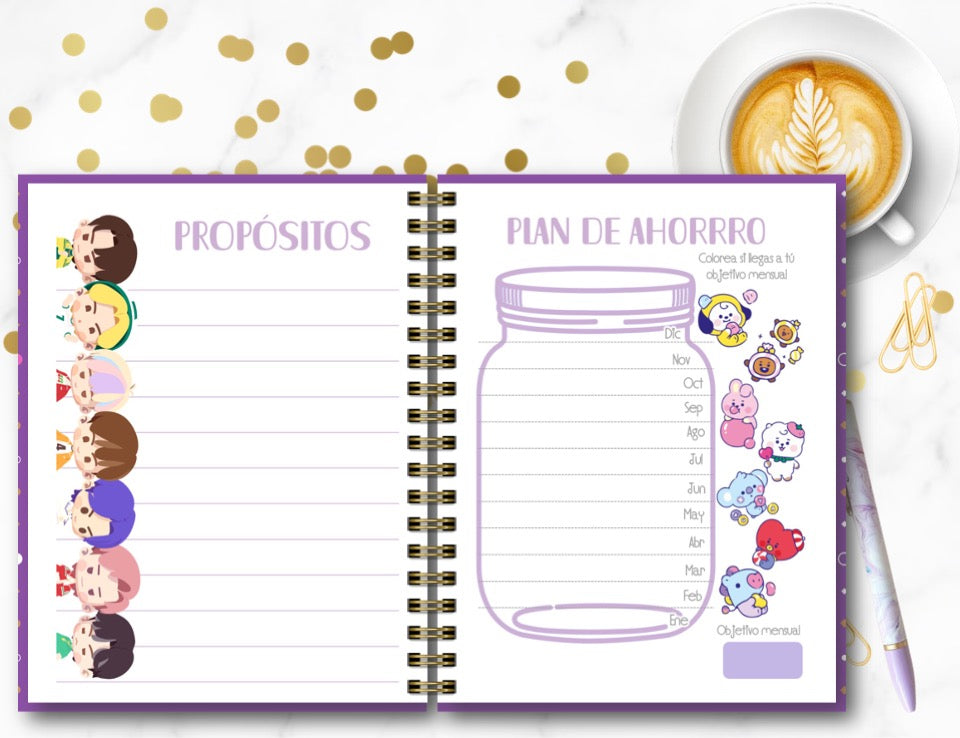 Agenda BT21 S.