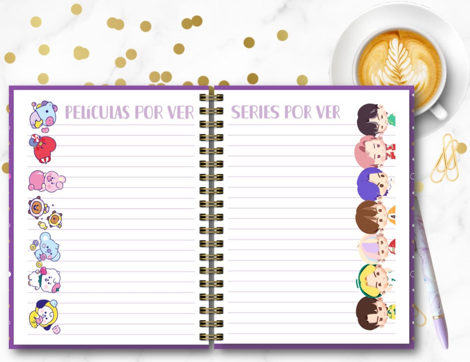 Agenda BT21 S.