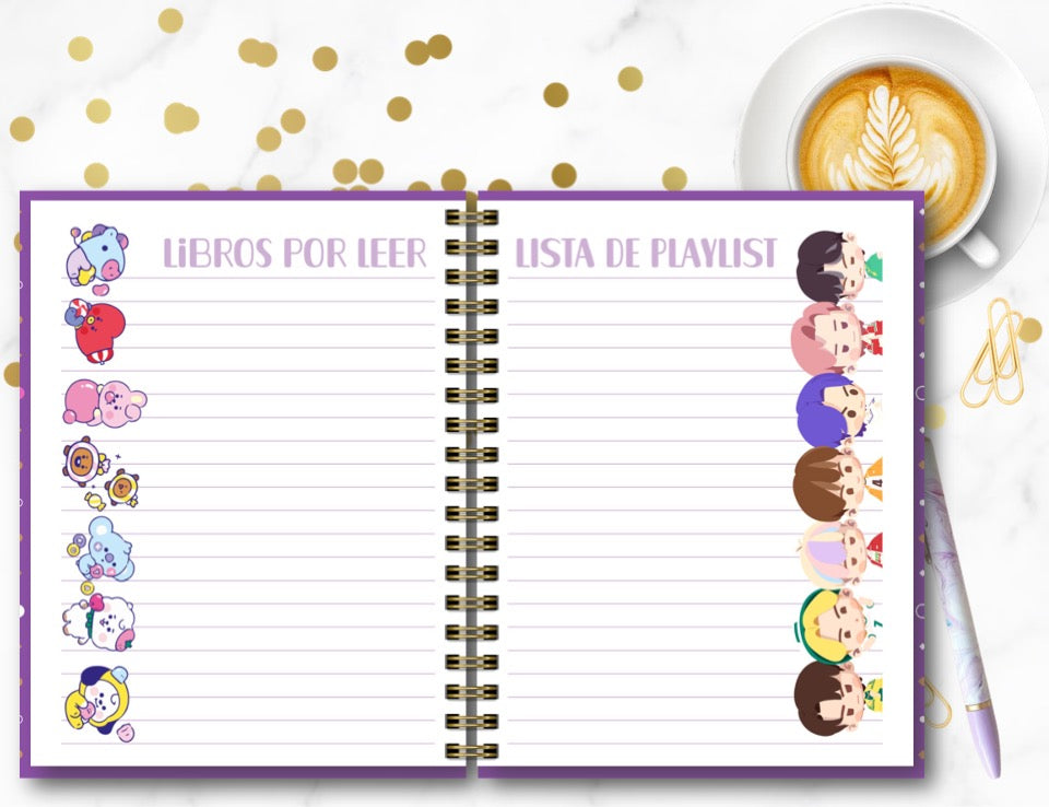 Agenda BT21 S.