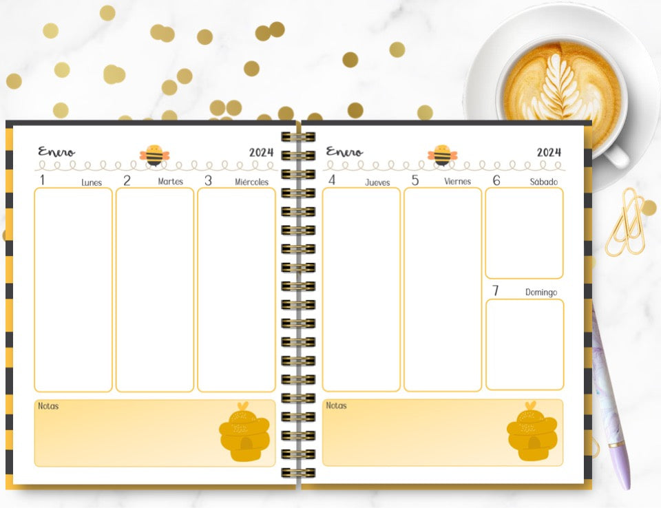 Agenda Bear Bee 1 S.