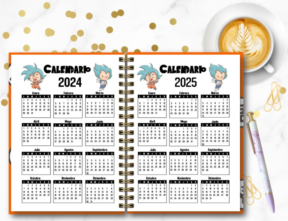 Agenda Dragon Ball S.