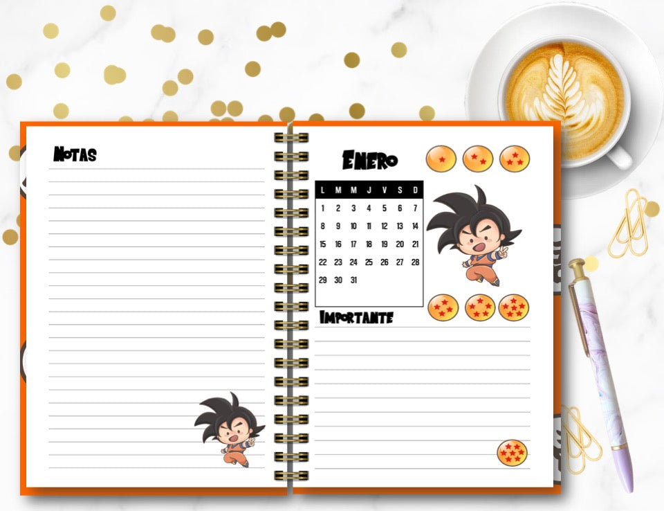Agenda Dragon Ball S.