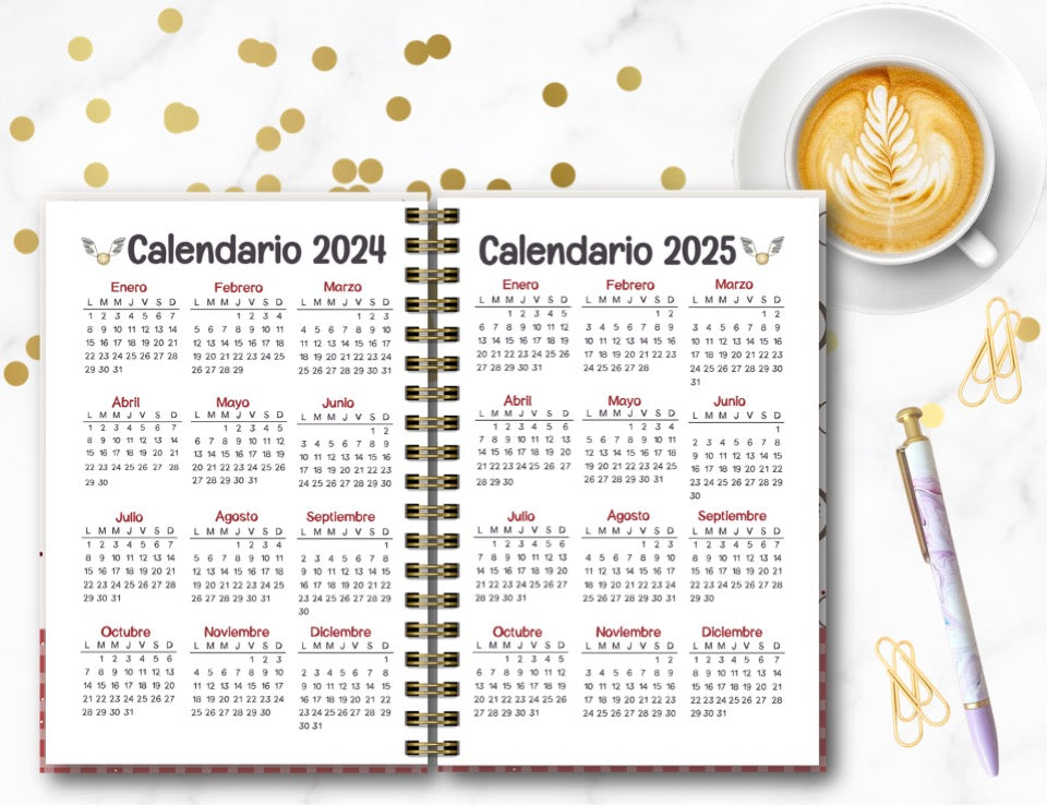 Agenda Harry Potter 2 S.