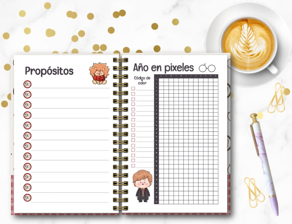 Agenda Harry Potter 2 S.
