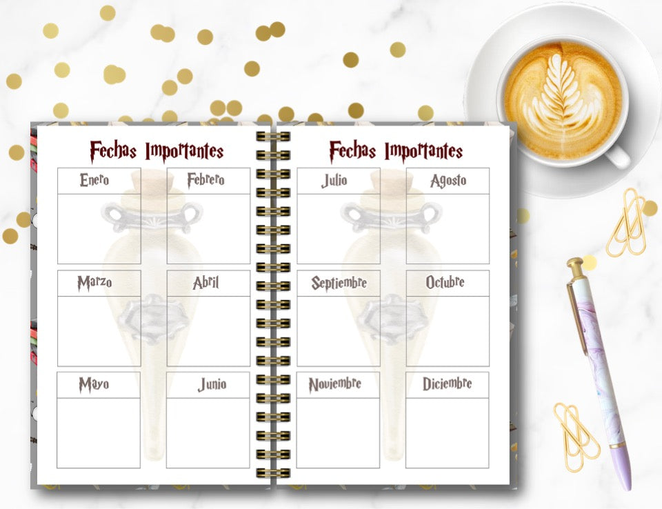 Agenda Harry Potter 1 S.