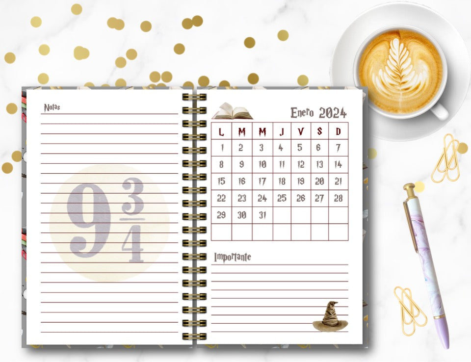Agenda Harry Potter 1 S.
