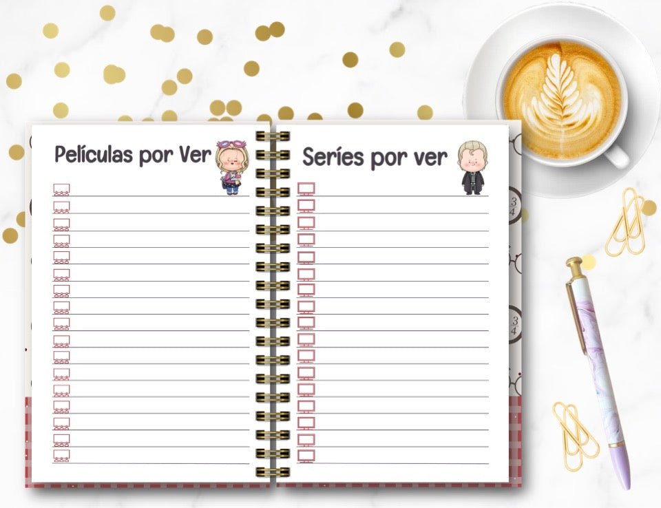 Agenda Harry Potter 2 S.