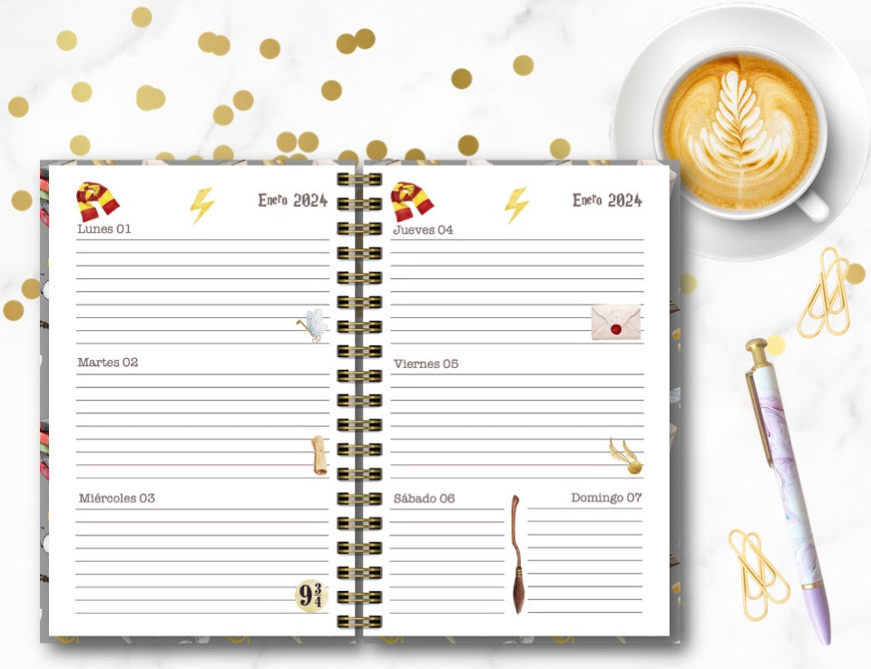 Agenda Harry Potter 1 S.