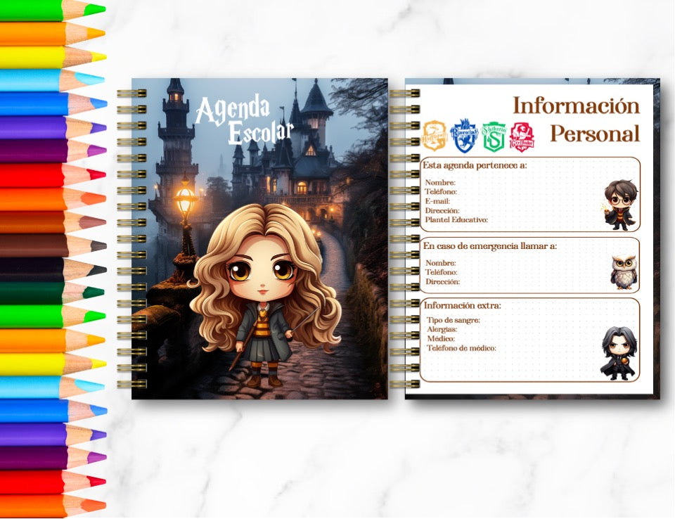 Doc. Agenda Docente - Harry Potter