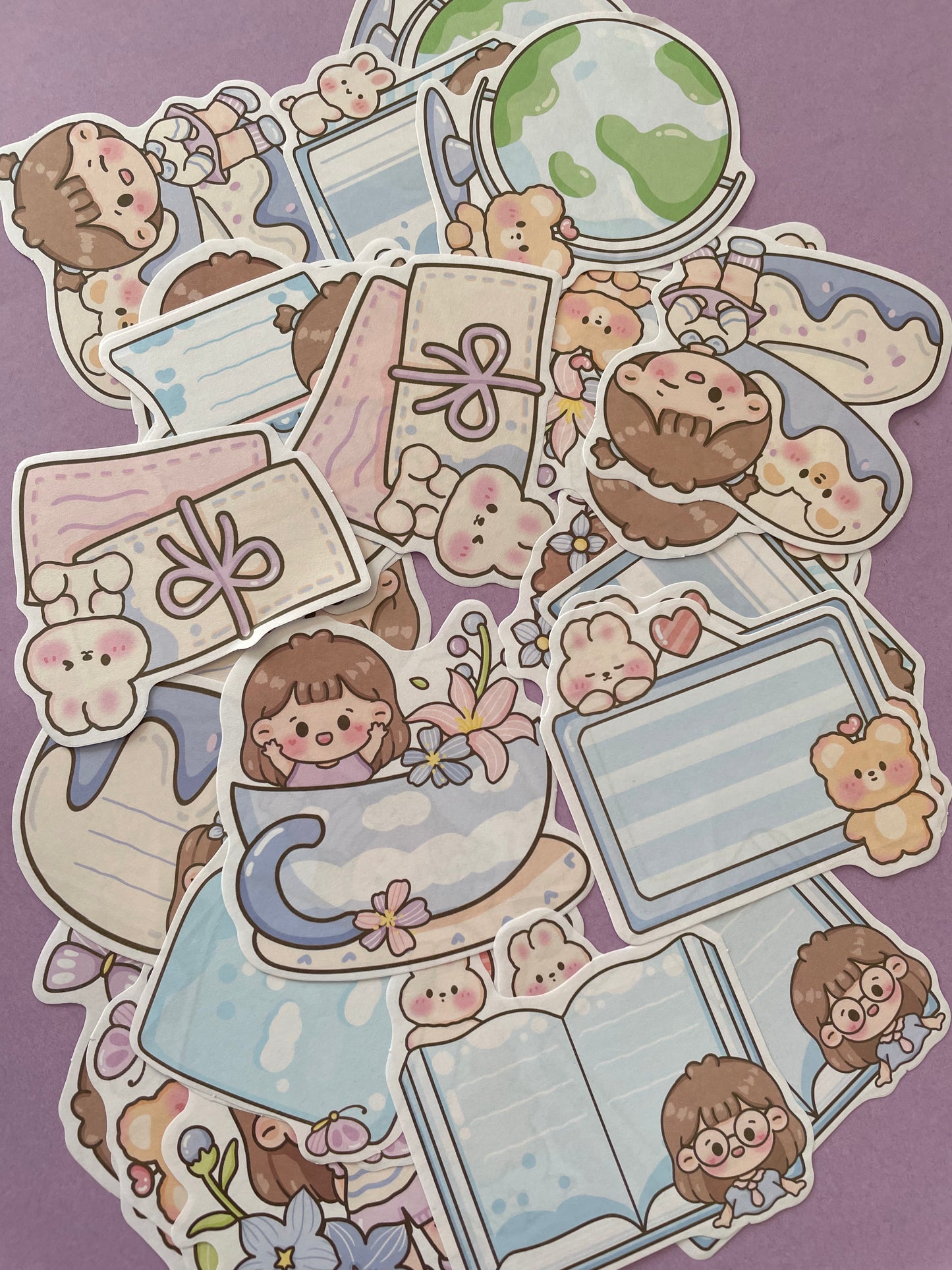St. Hojas Decoradas Kawaii