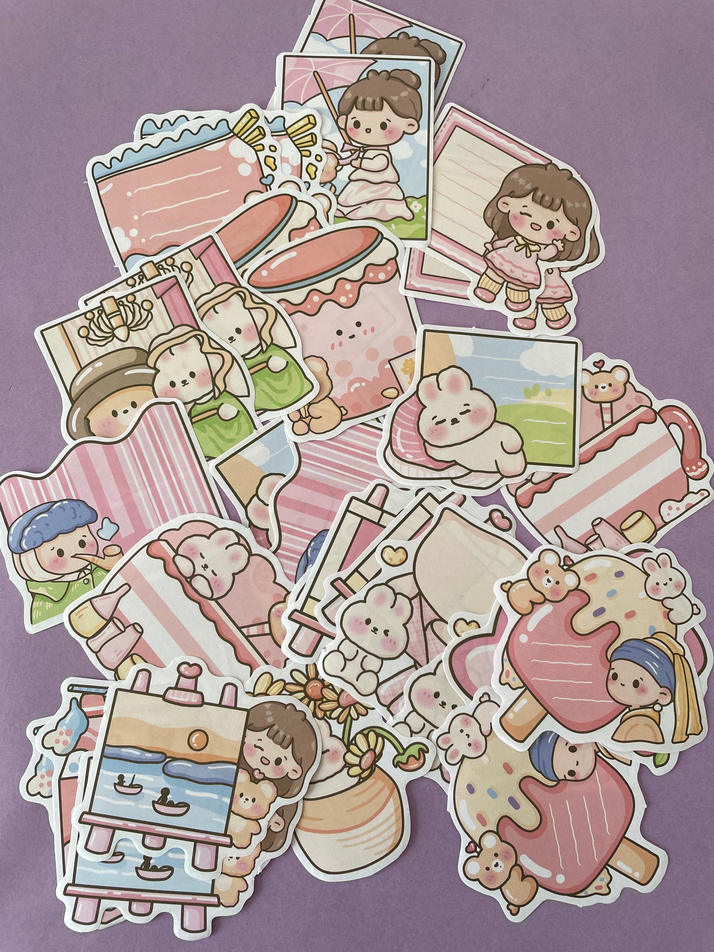 St. Hojas Decoradas Kawaii