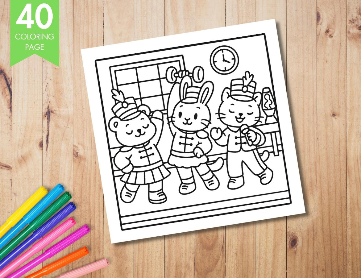 Coloring Book - Cozy Eras