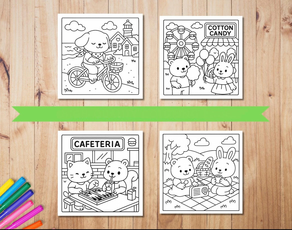 Coloring Book - Cozy Eras