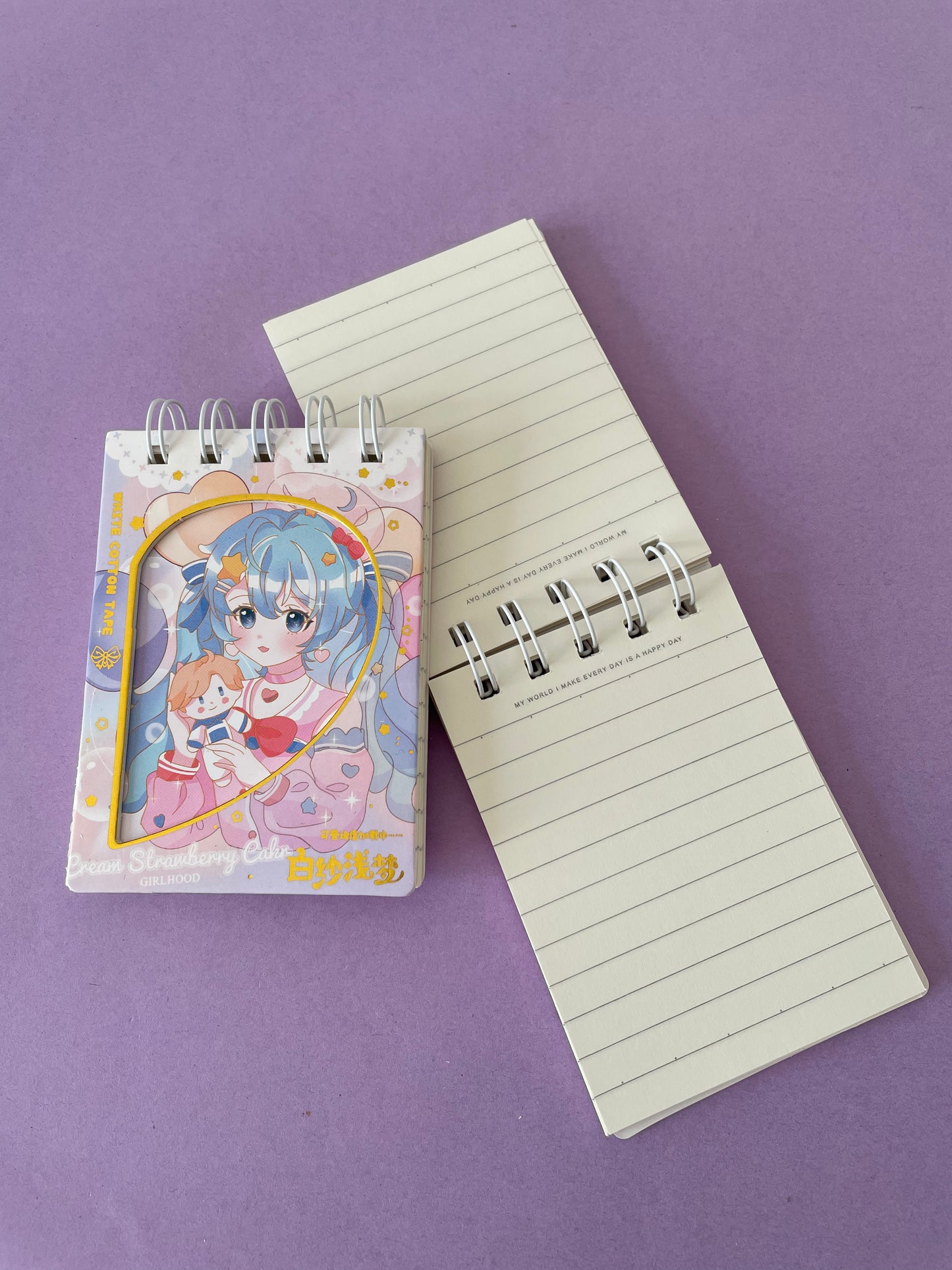 St. Cuaderno Mini Anime