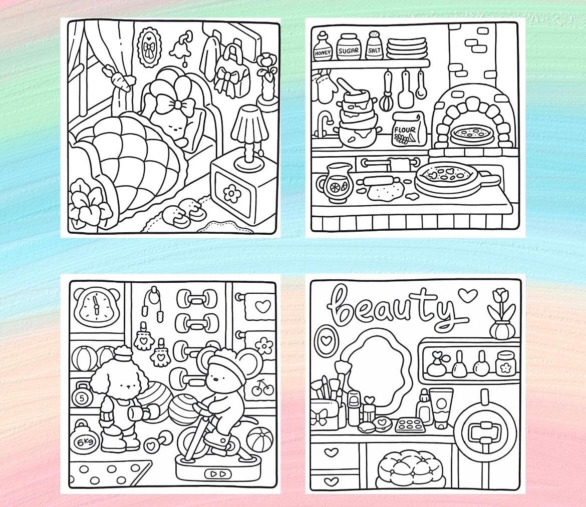 Coloring Book - Little Corner