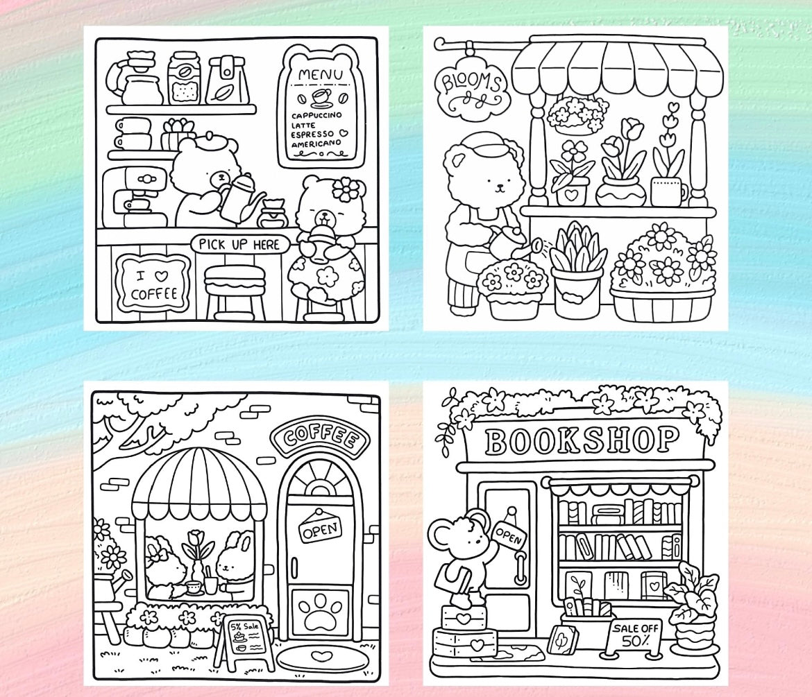 Coloring Book - Little Corner