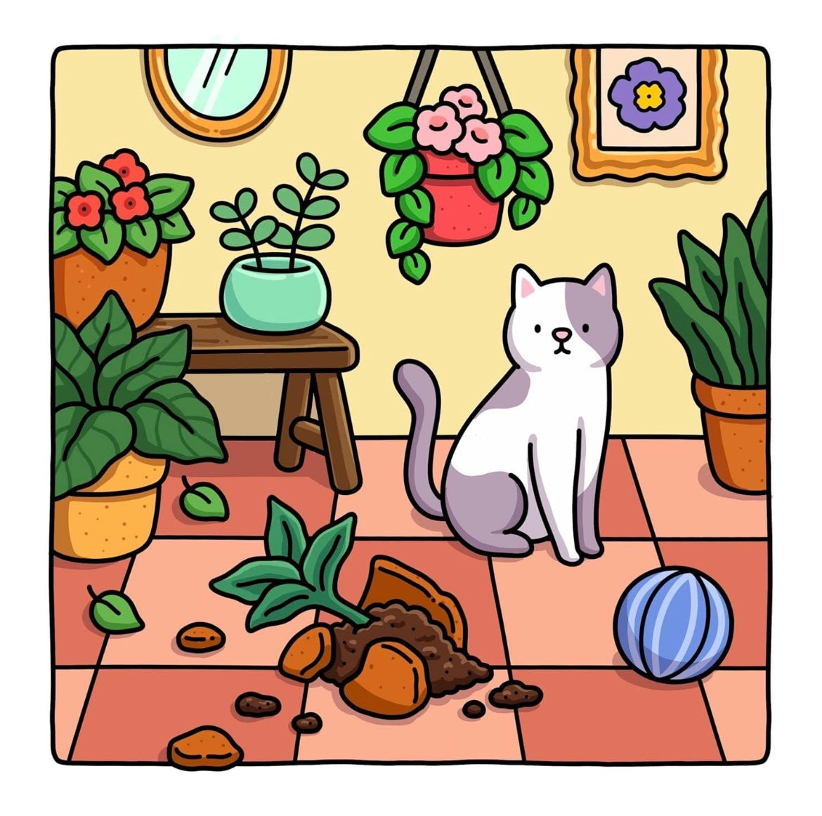 Coloring Book -Pet Moments