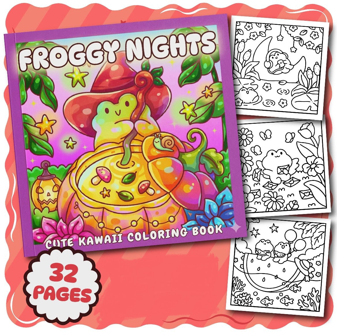 Coloring Book - Froggy Nights