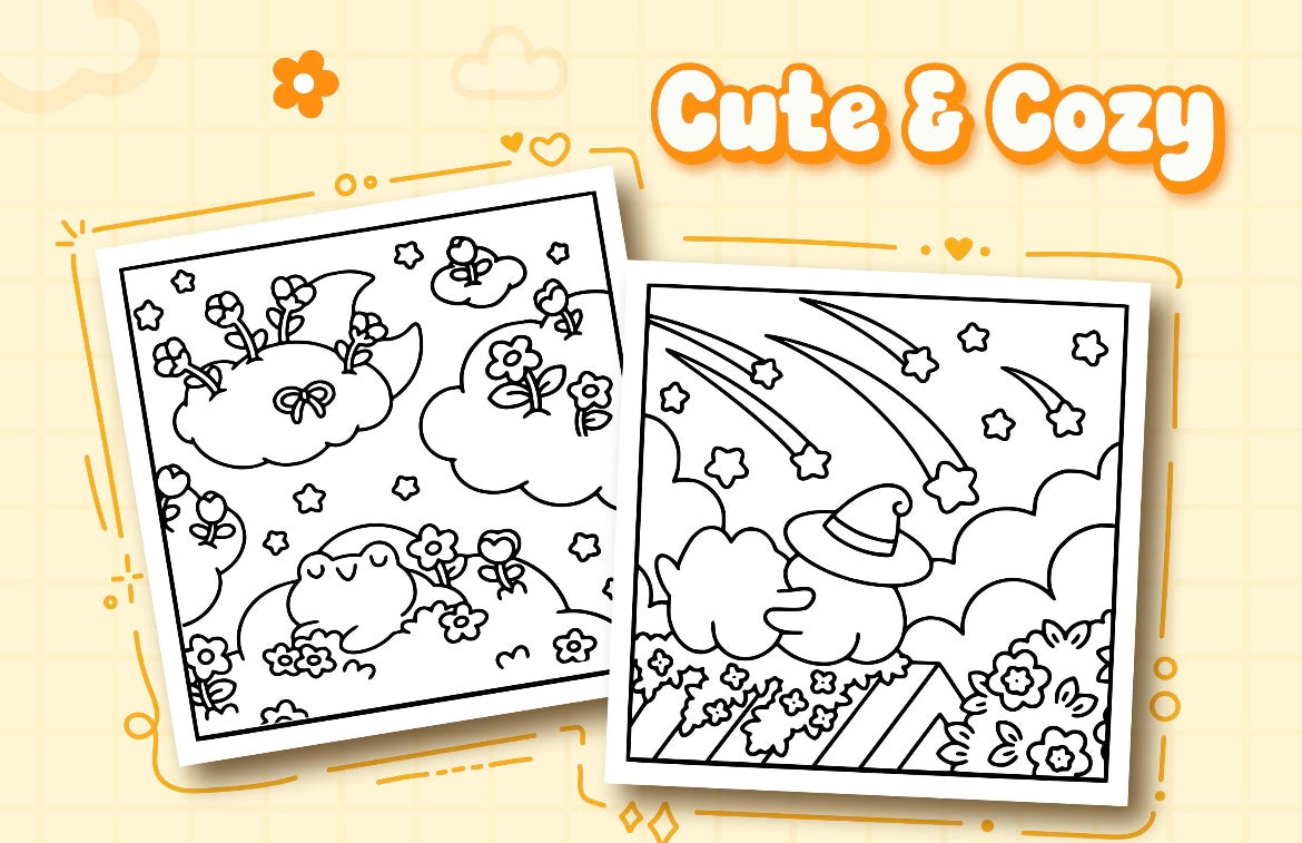 Coloring Book - Froggy Nights