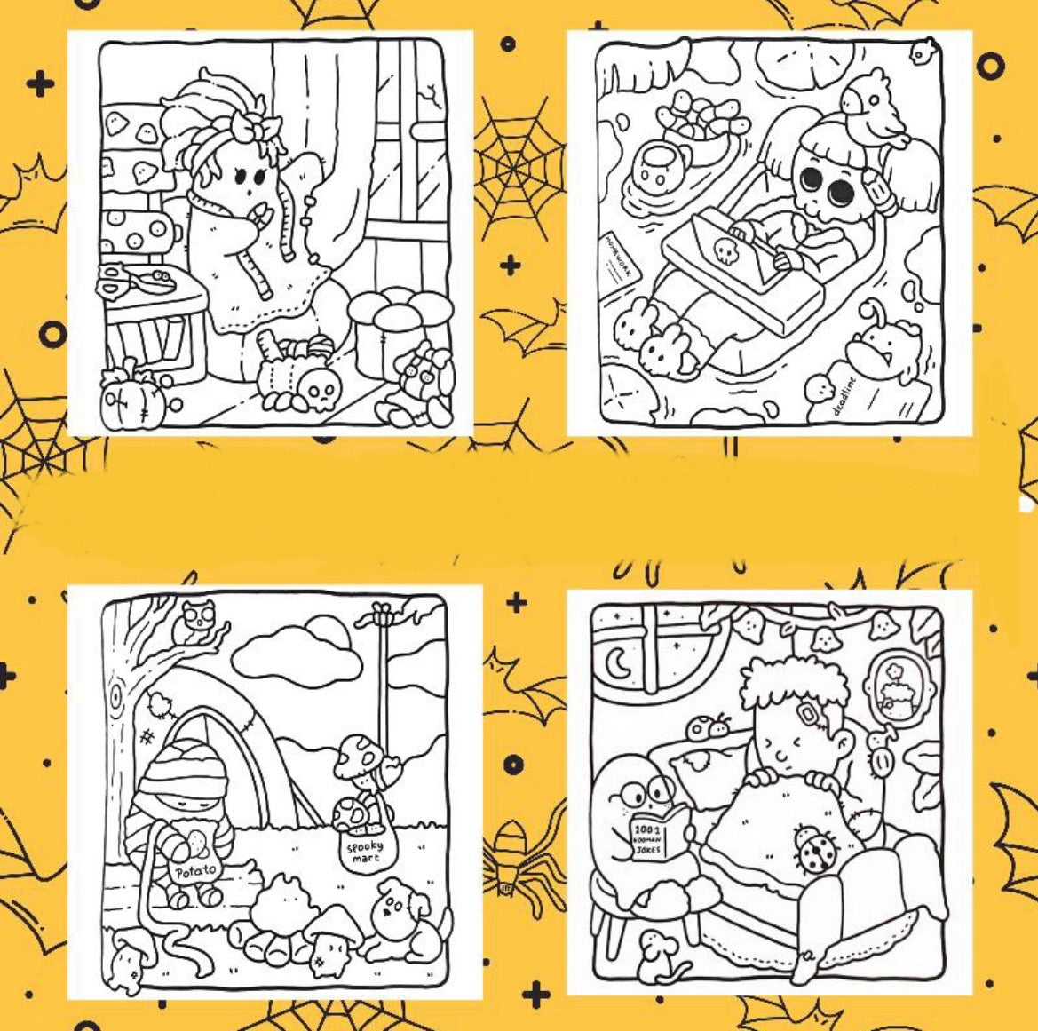 Coloring Book - Spooky Cutie Vol. 2