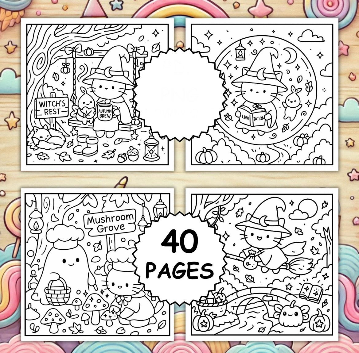Coloring Book - Magical Autumn