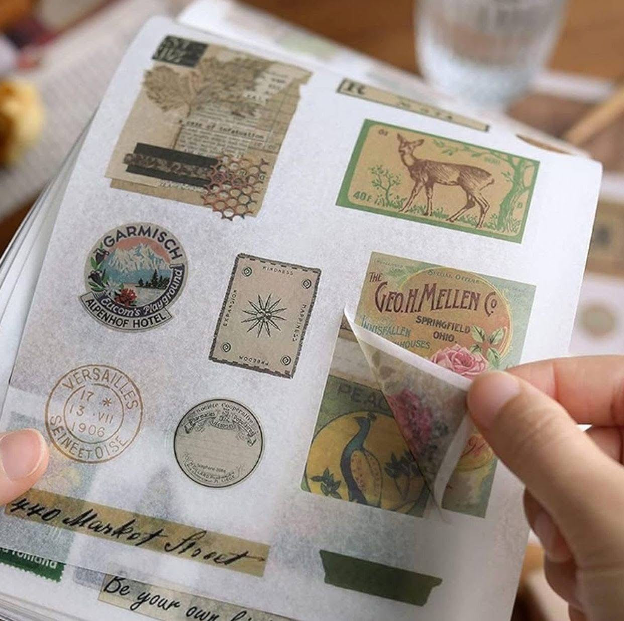 St. Stickers Revista "Vintage Series Sticker Book"