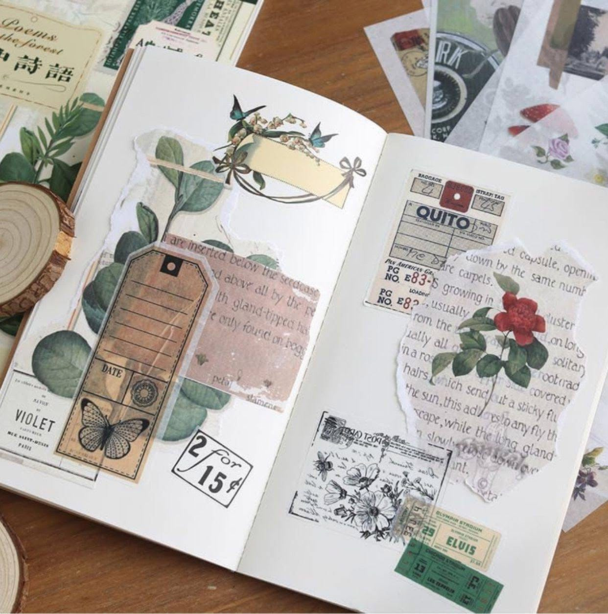 St. Stickers Revista "Vintage Series Sticker Book"