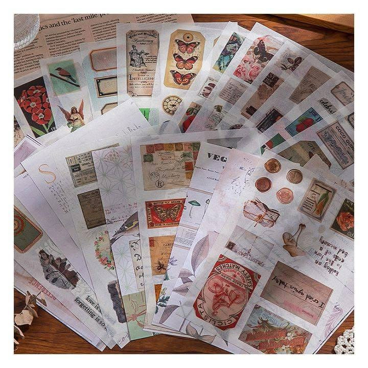 St. Stickers Revista "Vintage Series Sticker Book"