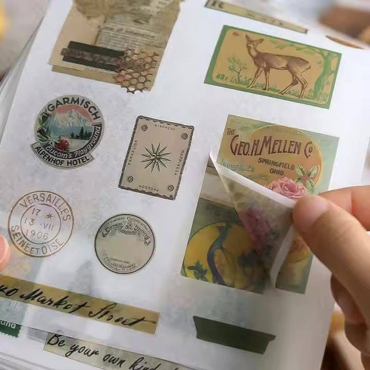 St. Stickers Revista "Vintage Series Sticker Book"