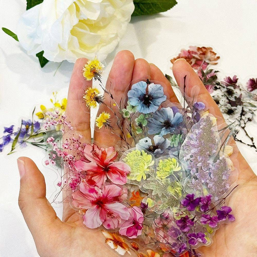 St. Stickers "Collection Of Dried Flowers"