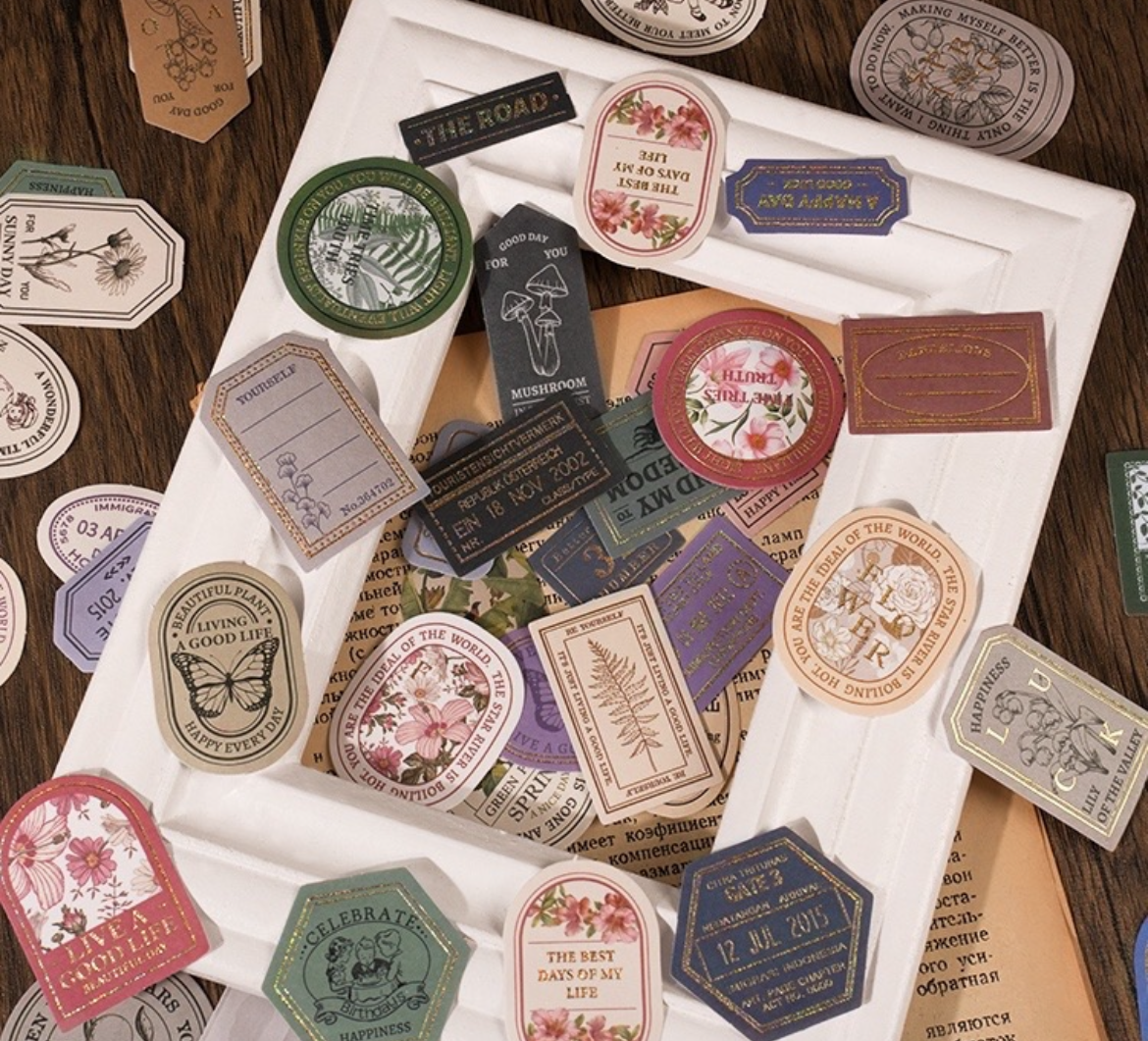 St. Stickers Vintage "My Life Moment"
