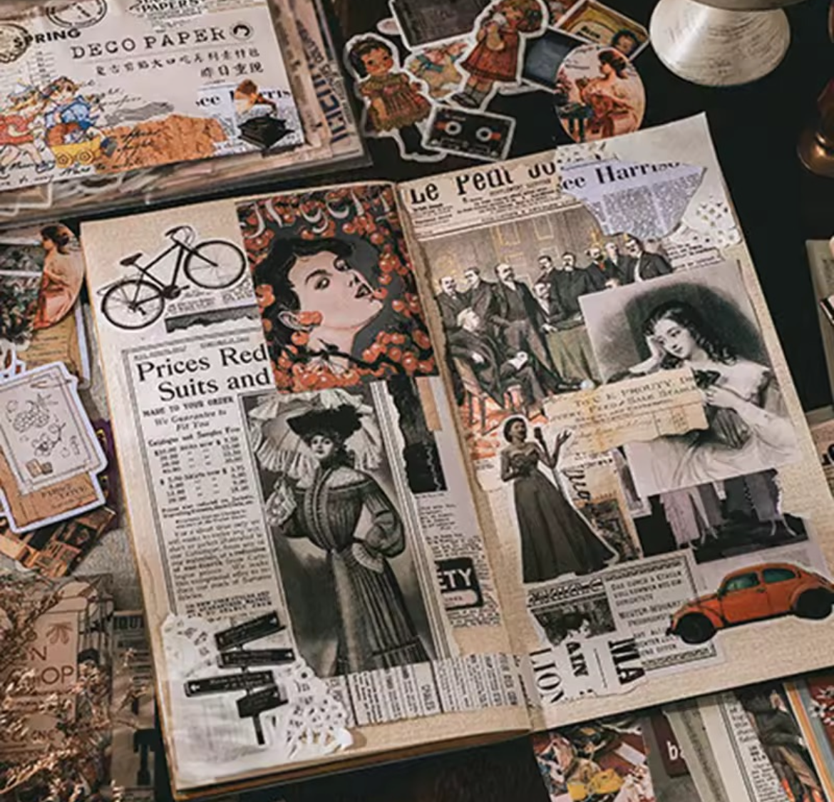 St. Set Scrapbook "Deco Paper"