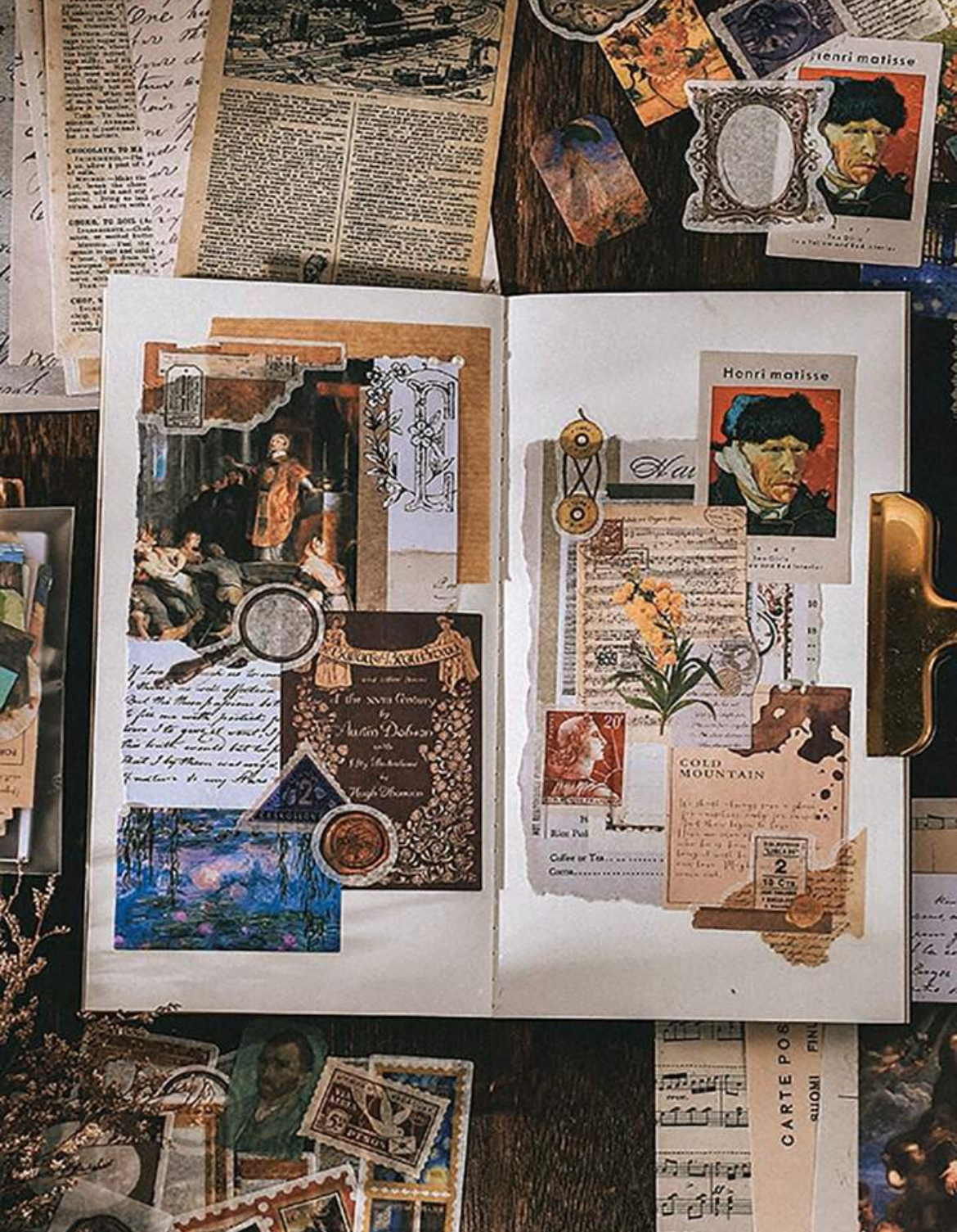 St. Set Scrapbook "Deco Paper"