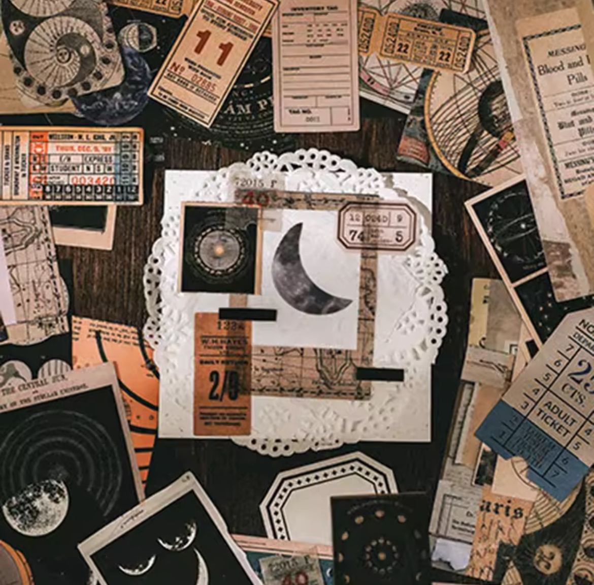 St. Set Scrapbook "Deco Paper"