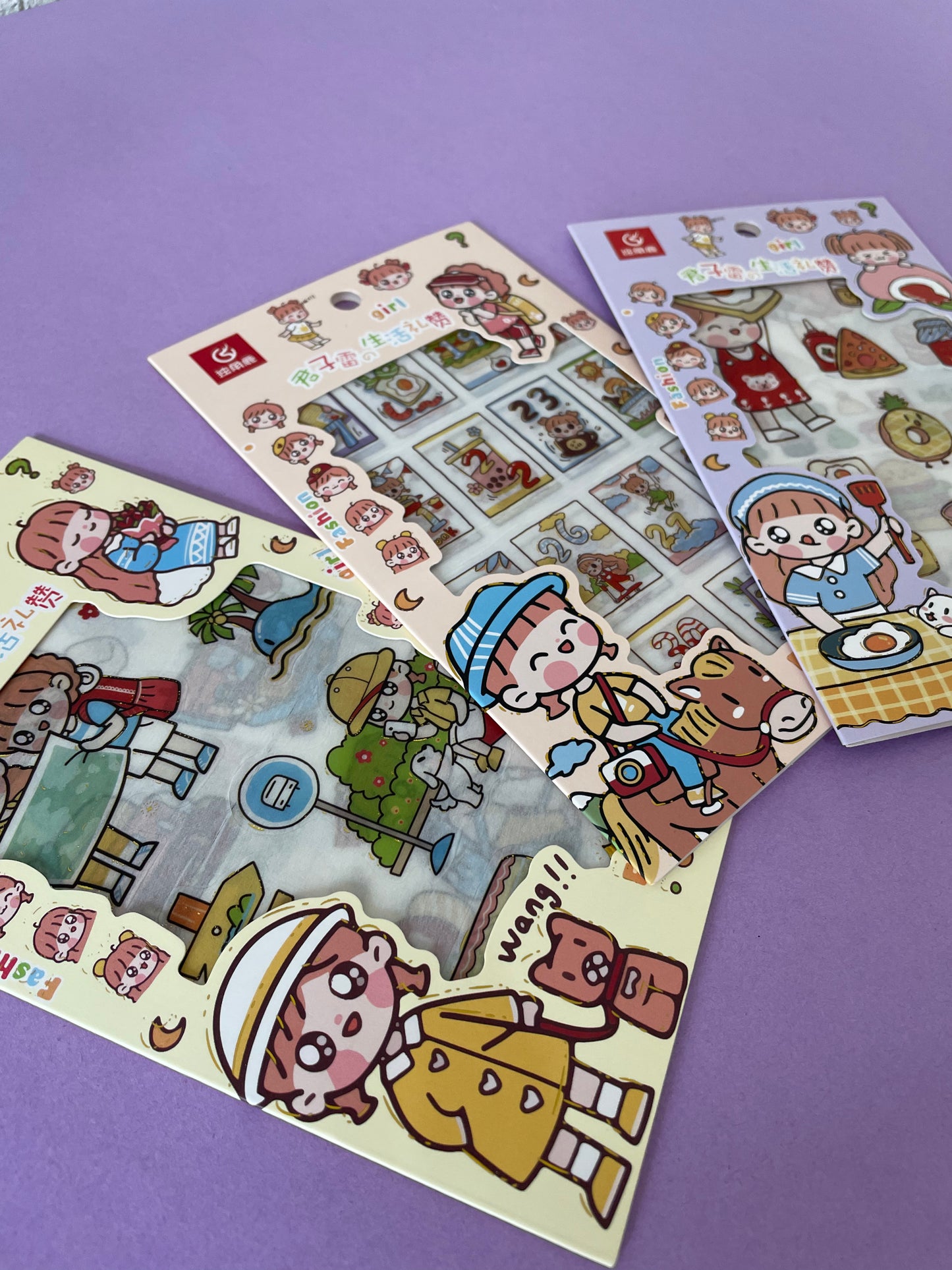 St. Stickers Girl Kawaii