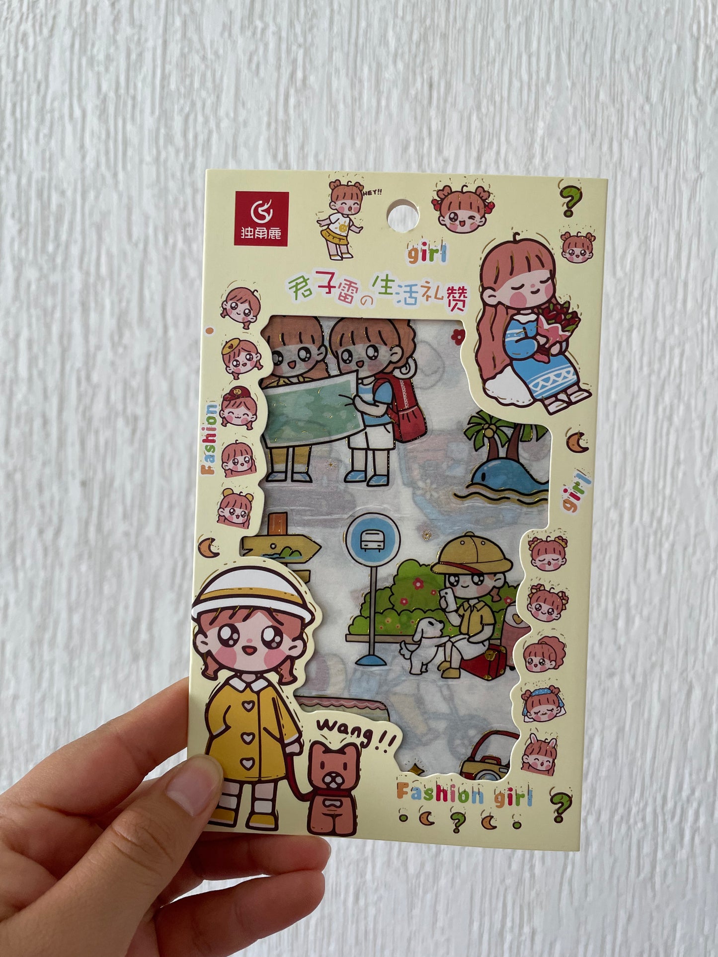 St. Stickers Girl Kawaii