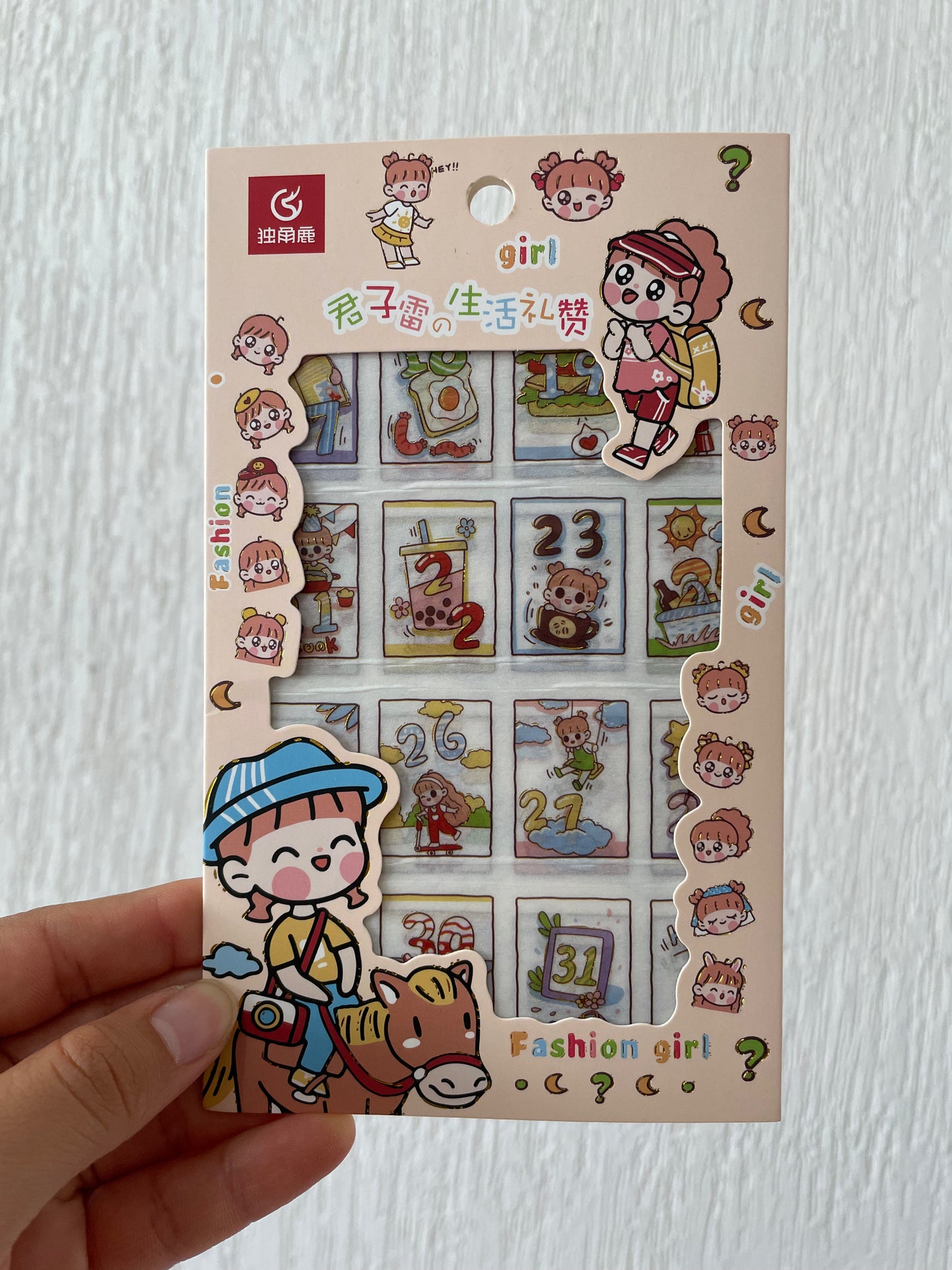 St. Stickers Girl Kawaii