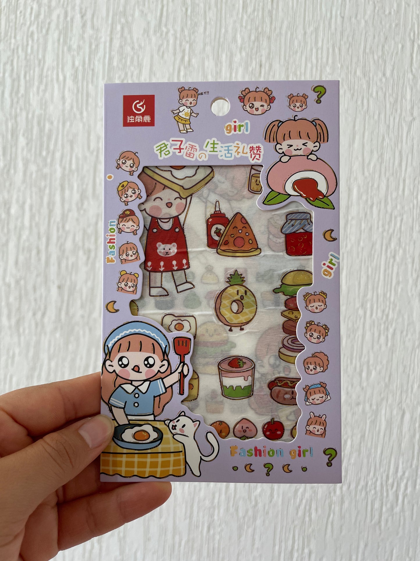 St. Stickers Girl Kawaii