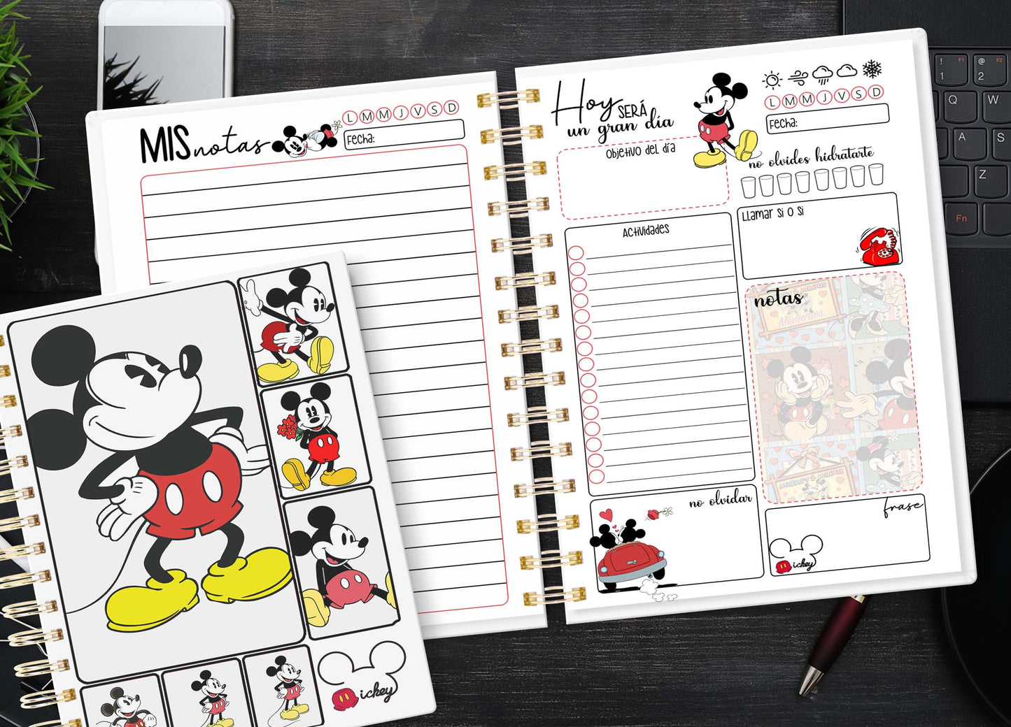Planner Mickey & Minnie