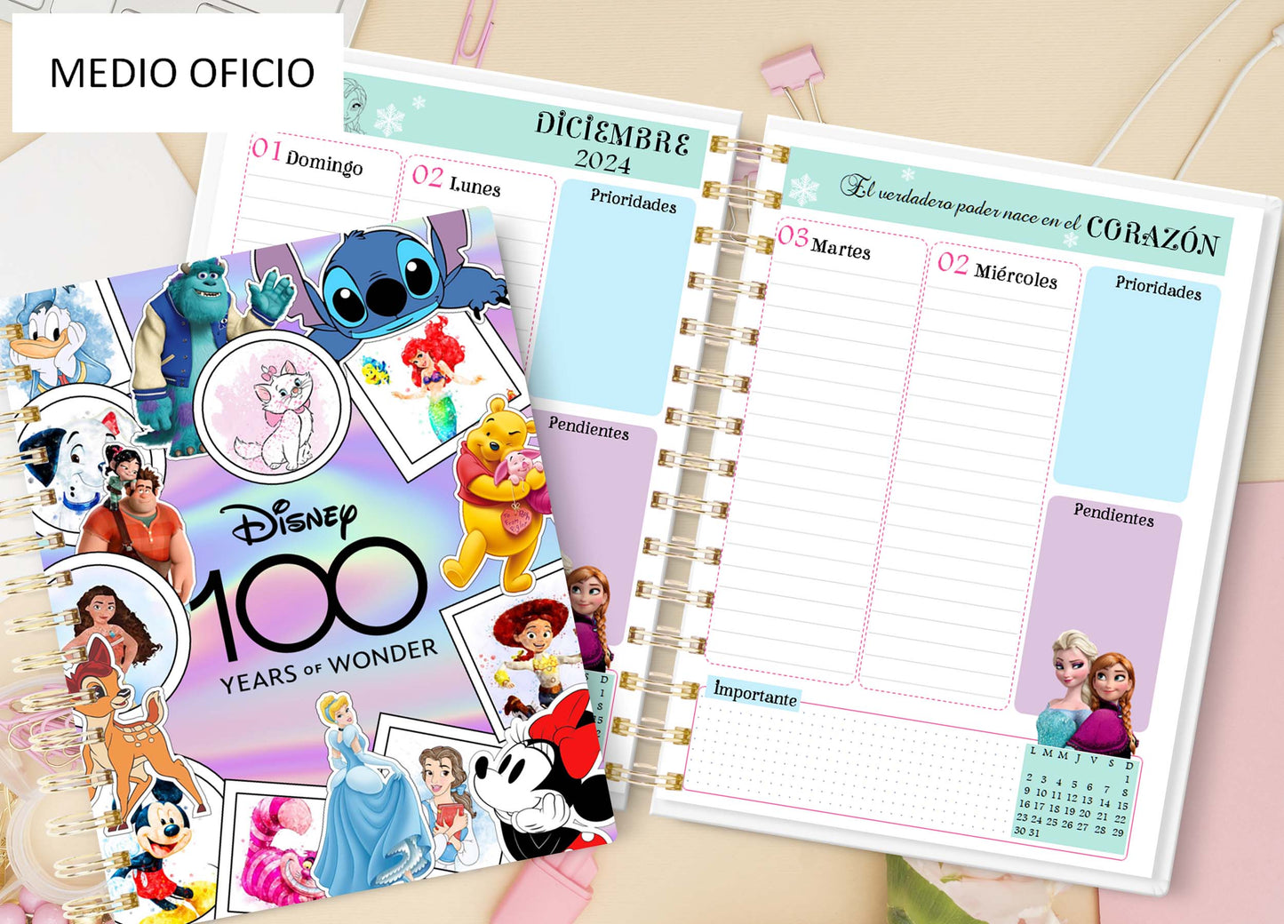 Agenda 100 años X
