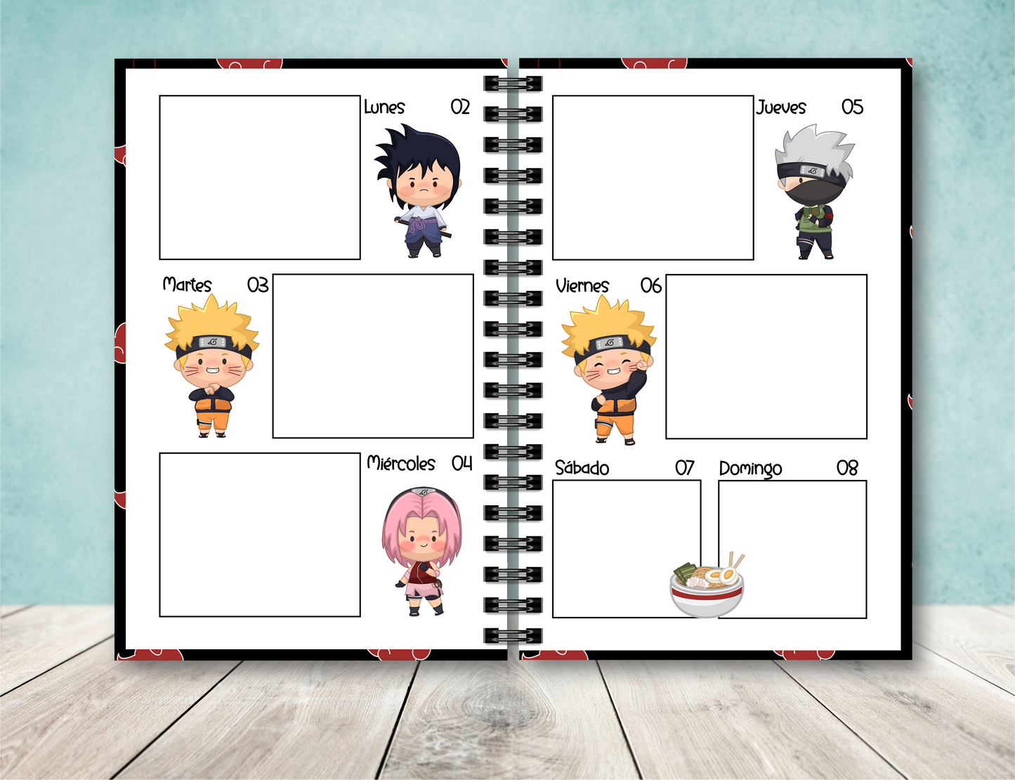 Agenda Naruto S.