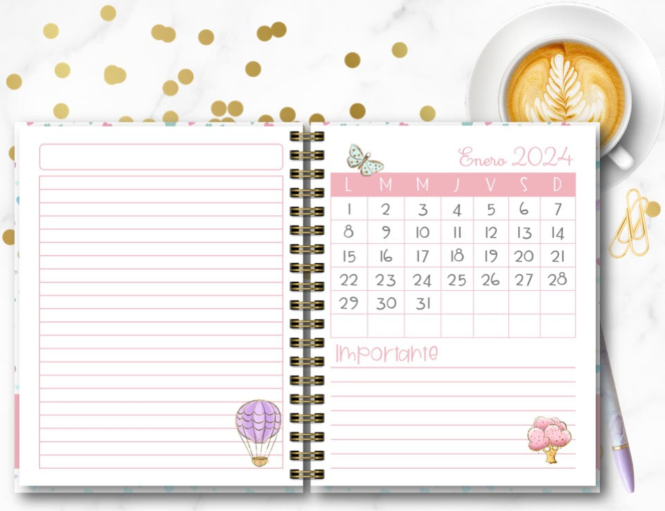 Agenda Baby Friends 1 D.