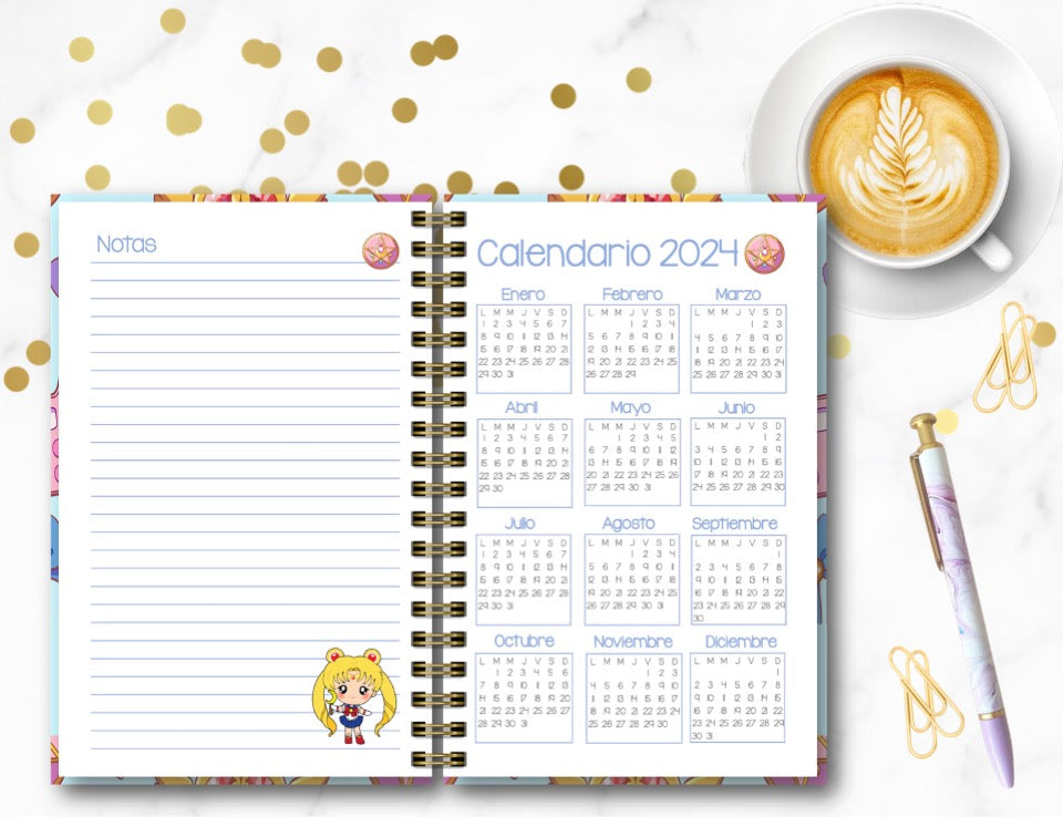 Agenda Sailor Moon 1 D.